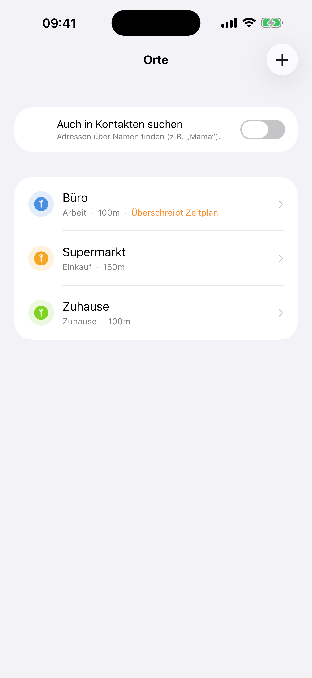 Places editor